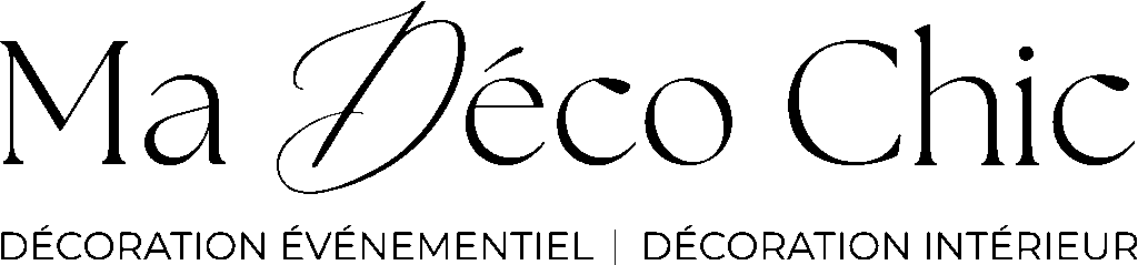 Logo Ma Déco Chic avec baseline